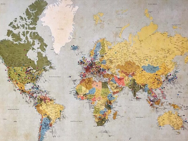 Global Map - WordPress CDN